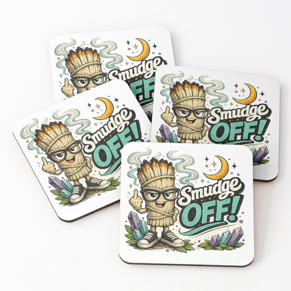 Item preview, Smudge Off! – Smudgy the Sage Funny Spiritual Sarcasm & Sage Humor designed and sold by 11-Designs.
