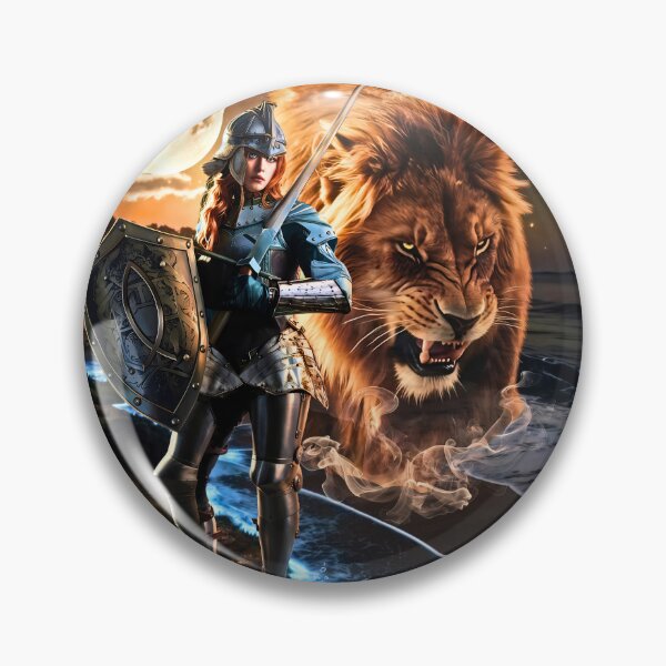 Item preview, The Lion in Me Spiritual Warfare designed and sold by Tripp Art Studio.