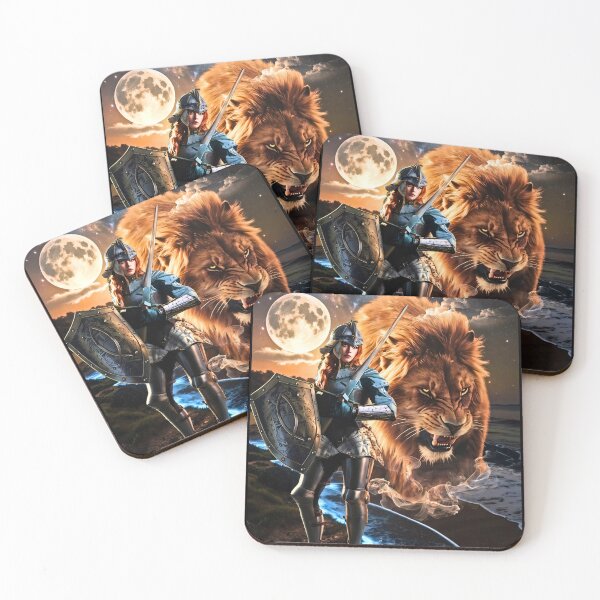 Item preview, The Lion in Me Spiritual Warfare designed and sold by Tripp Art Studio.
