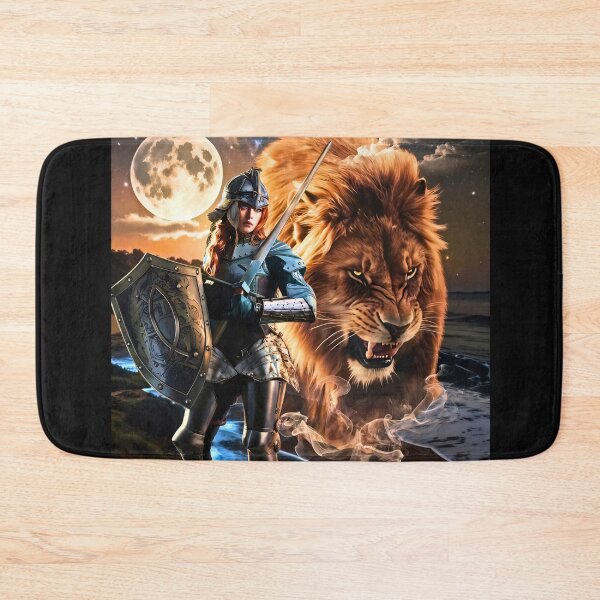 Item preview, The Lion in Me Spiritual Warfare designed and sold by Tripp Art Studio.