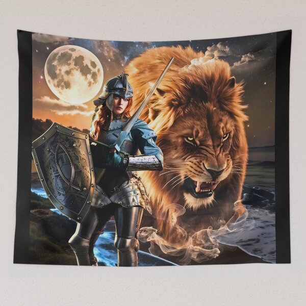 Item preview, The Lion in Me Spiritual Warfare designed and sold by Tripp Art Studio.