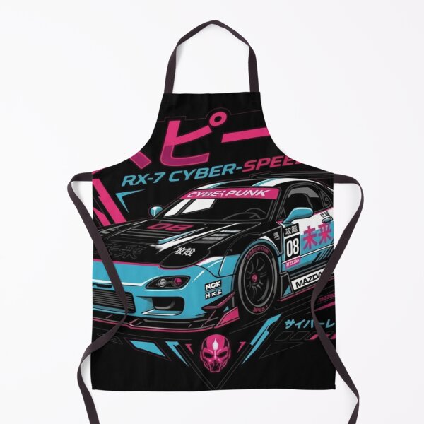 Item preview, Mazda RX-7 Cyberpunk: The King of Futuristic Drift designed and sold by JMAVILA ART.