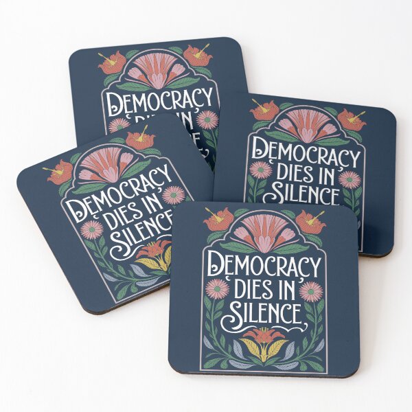 Item preview, Democracy Dies In Silence Vintage designed and sold by BenyaminMc.