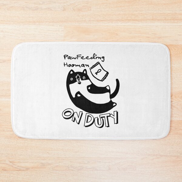 Item preview, Paw Feeding Human On Duty – Funny Volunteer Cat Feeder and Animal Rescue Design designed and sold by shopfindingbeni.