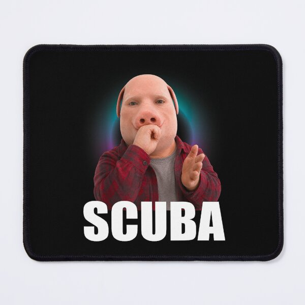 Item preview, Funny Scuba Diver Meme Character designed and sold by BenyaminMc.
