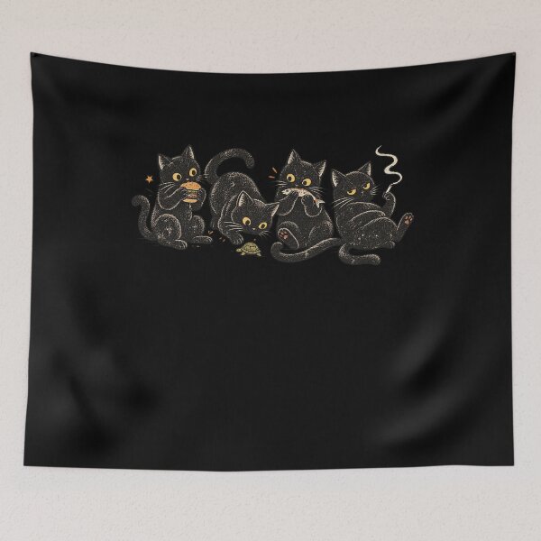 Item preview, CATS ROLLING A JOINT designed and sold by RamonaTeal.