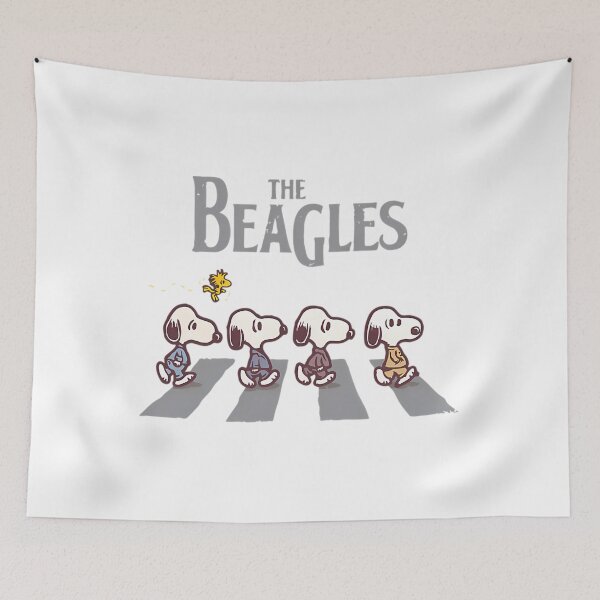 Item preview, Abbey Road Snoopy Funny designed and sold by ZROLD.