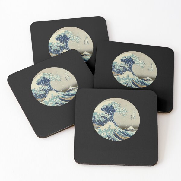 Item preview, Great Wave Off Kanagawa Circle designed and sold by caraandreatzm.