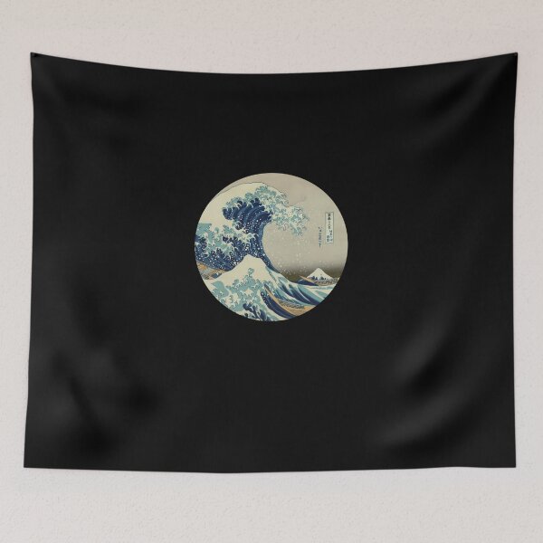 Item preview, Great Wave Off Kanagawa Circle designed and sold by caraandreatzm.