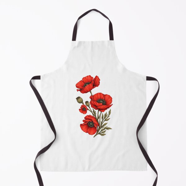 Item preview, Poppies Flower - Vintage Poppy Floral Botanical Wildflower designed and sold by PatternFariss.