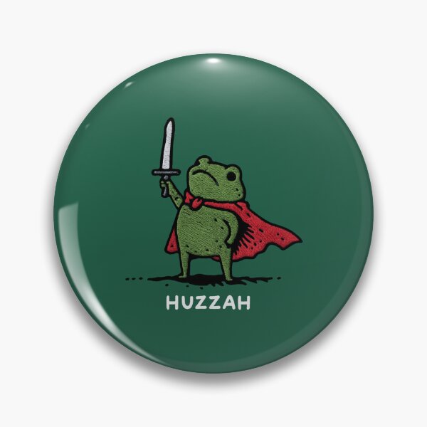 Item preview, Huzzah Frog Sword Cloak Knight designed and sold by BenyaminMc.