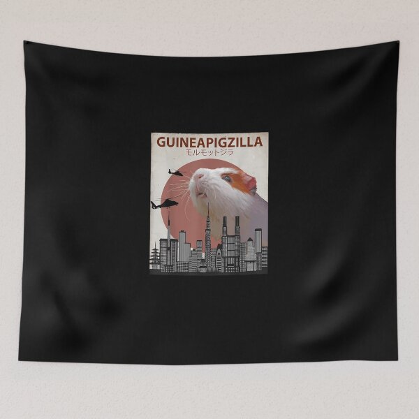 Item preview, Guineapigzilla Funny Guinea Pig designed and sold by caraandreatzm.