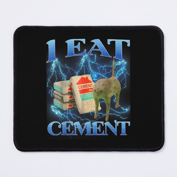 Item preview, I Eat Cement Lightning Meme designed and sold by BenyaminMc.