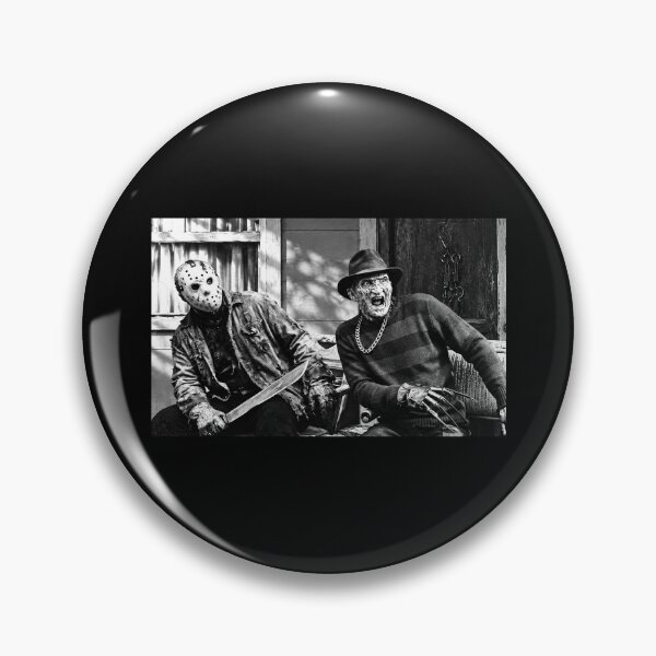 Item preview, Freddy KruegerJason Voorhees Vintage Movie Horror Meme designed and sold by dexlawpie.