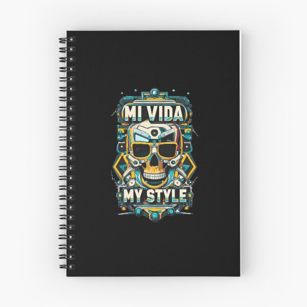 Item preview, Mi Vida My Style Skull Cyberpunk Graphic designed and sold by MICHAENCIS.