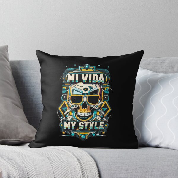 Item preview, Mi Vida My Style Skull Cyberpunk Graphic designed and sold by MICHAENCIS.