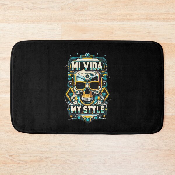 Item preview, Mi Vida My Style Skull Cyberpunk Graphic designed and sold by MICHAENCIS.