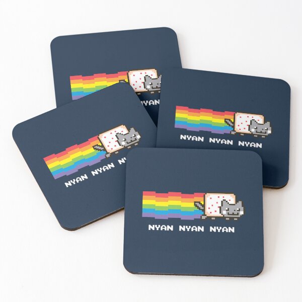 Item preview, Nyan Cat Rainbow Pixel Art designed and sold by BenyaminMc.
