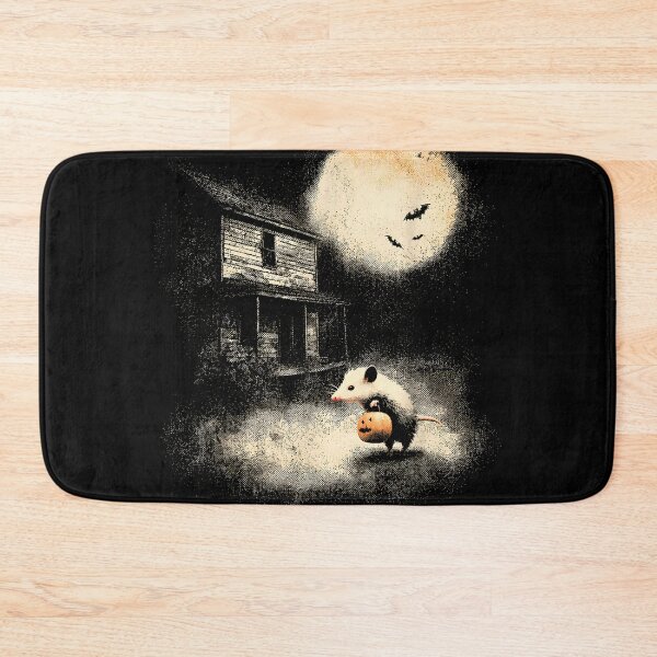 Item preview, Opossum Halloween Funny Possum Pumpkin Spooky Moon designed and sold by dr-blind-pdf.