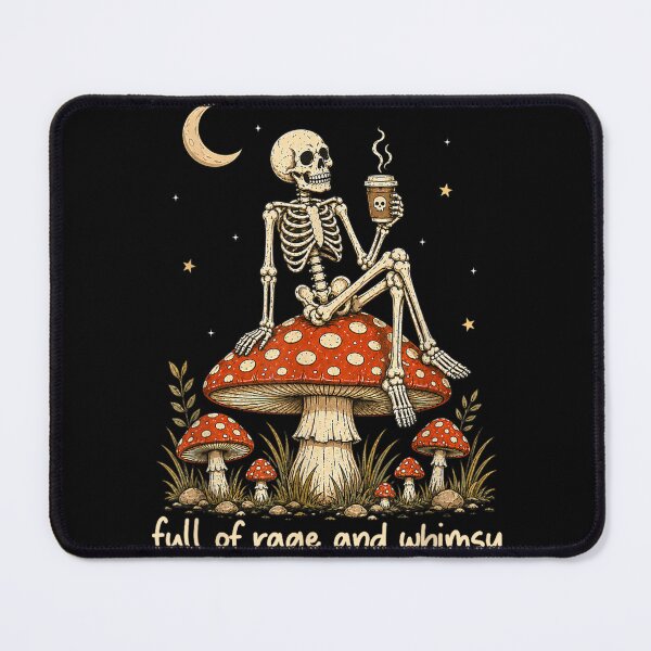 Item preview, Full of Rage and Whimsy Skeleton Mushroom Halloween Costume designed and sold by leevekaArt.