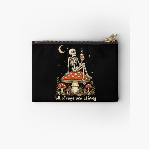 Item preview, Full of Rage and Whimsy Skeleton Mushroom Halloween Costume designed and sold by leevekaArt.