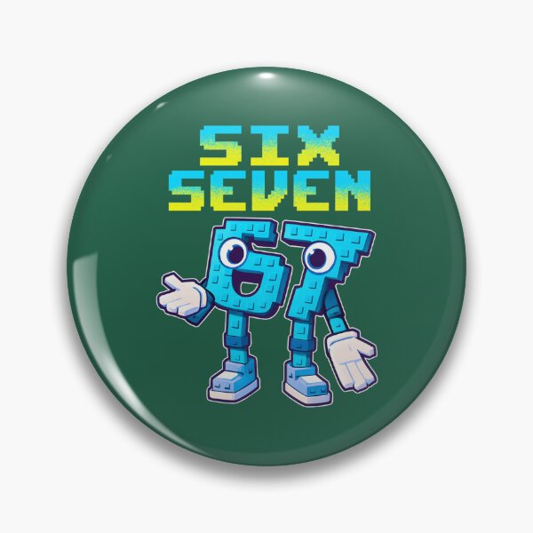 Item preview, Six Seven Blue Mascot Character  designed and sold by BenyaminMc.