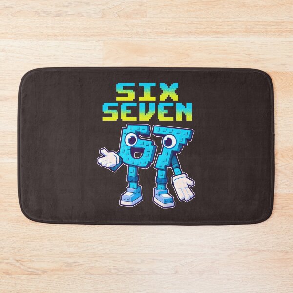 Item preview, Six Seven Blue Mascot Character  designed and sold by BenyaminMc.