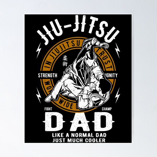 Artikelvorschau, Jiu-Jitsu-Papa – Lustige Jiu-Jitsu-Vatertagsgrüße entworfen und verkauft von AminKulas.