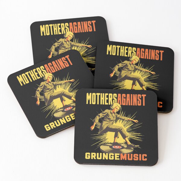 Item preview, Mothers Against Grunge Music  Vinyl Record designed and sold by MICHAENCIS.