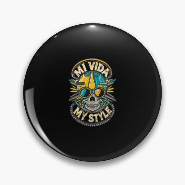 Item preview, Mi Vida My Style Skull Goggles Helmet Graphic designed and sold by MICHAENCIS.