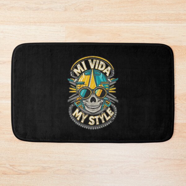 Item preview, Mi Vida My Style Skull Goggles Helmet Graphic designed and sold by MICHAENCIS.