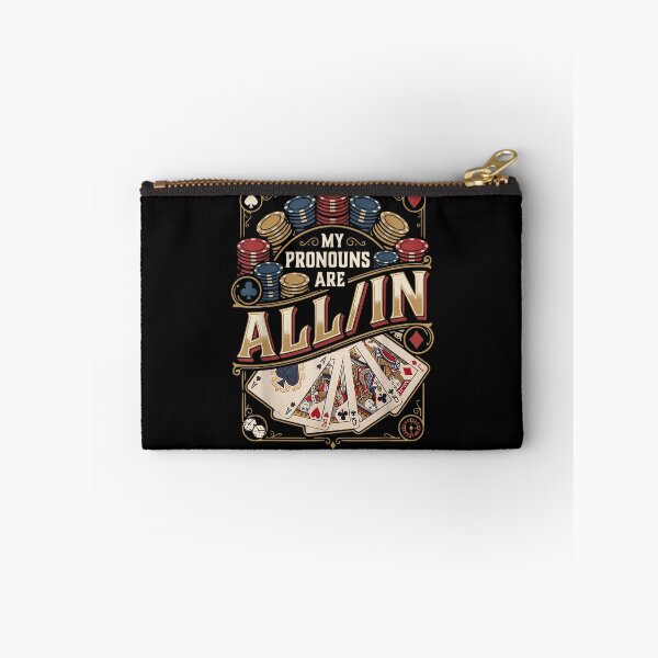 Item preview, My Pronouns are All in Funny Poker Player Card Table  designed and sold by Juansustait.