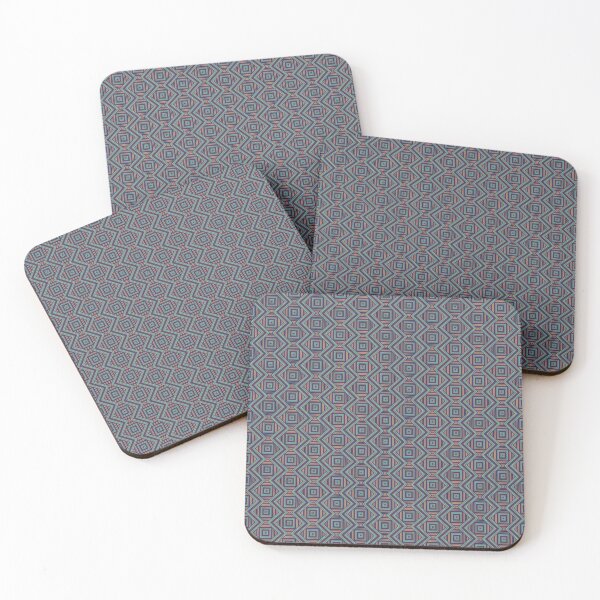 Item preview, Retro Mauve Diamond Geometric Mod Pattern designed and sold by whimsiqueer.