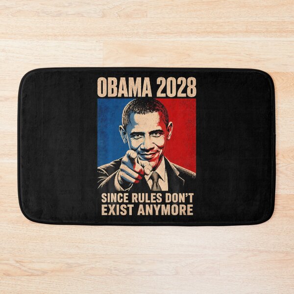 Item preview, Obama 2028 Since Rules Don'T Exist Anymore Satire designed and sold by TysonLangosh.
