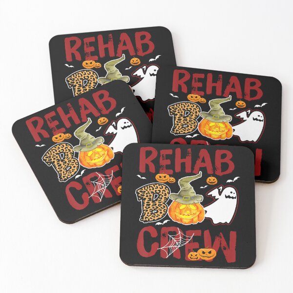 Item preview, Rehab Boo Crew Halloween Rehabilitation Nurse Match designed and sold by TysonLangosh.