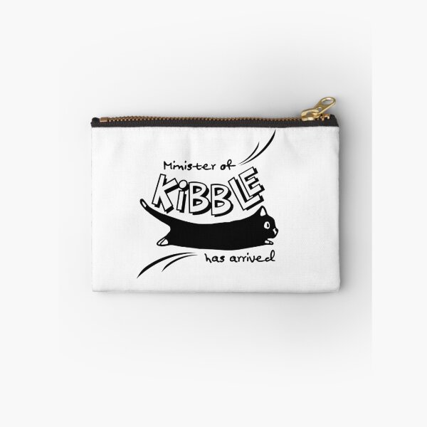 Item preview, Minister of Kibble has Arrived – Funny Cat Food Typography for Cat Lovers designed and sold by shopfindingbeni.