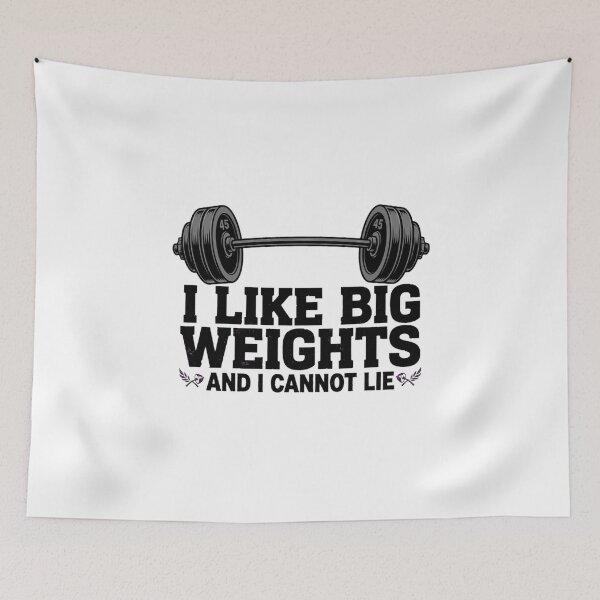 Item preview, I Like Big Weights And I Cannot Lie designed and sold by GeeklyShirts.