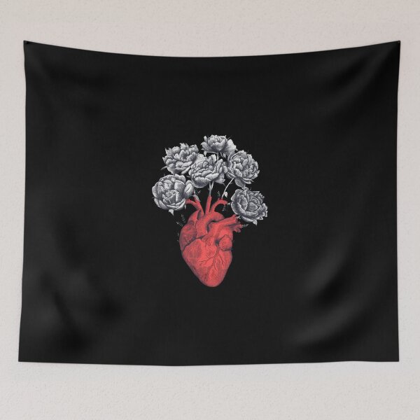 Item preview, Heart With Peonies designed and sold by jamiezzg4dor.