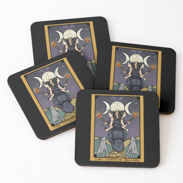 Item preview, Hecate Triple Moon Goddess designed and sold by alicealisha.