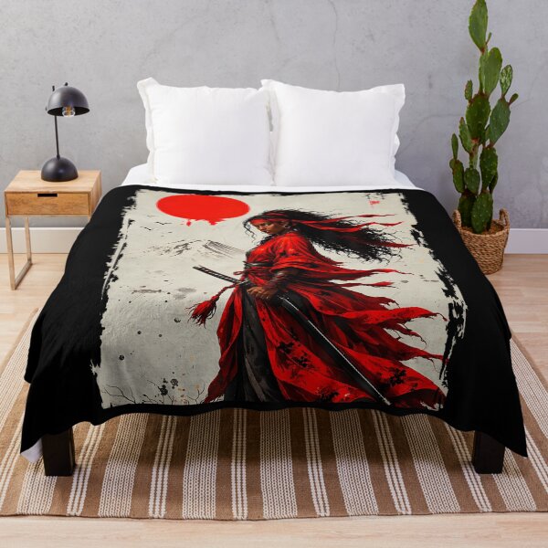 Item preview, Afro American Samurai Anime Cartoon Japanese Bushido Warrior designed and sold by TysonLangosh.
