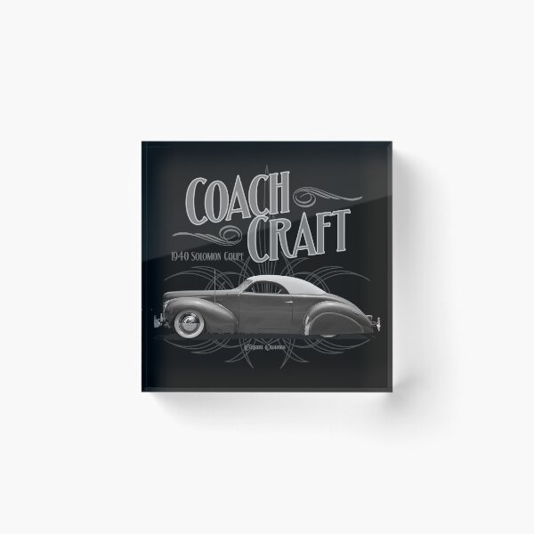 Item preview, 1940 Solomon Coupe with text Lowrider, Kustom, Hot Rod, Muscle Car designed and sold by Elegant Customs.