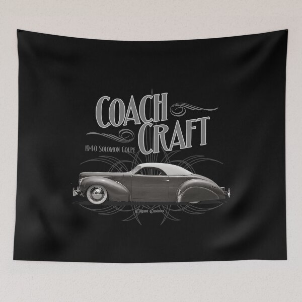 Item preview, 1940 Solomon Coupe with text Lowrider, Kustom, Hot Rod, Muscle Car designed and sold by Elegant Customs.