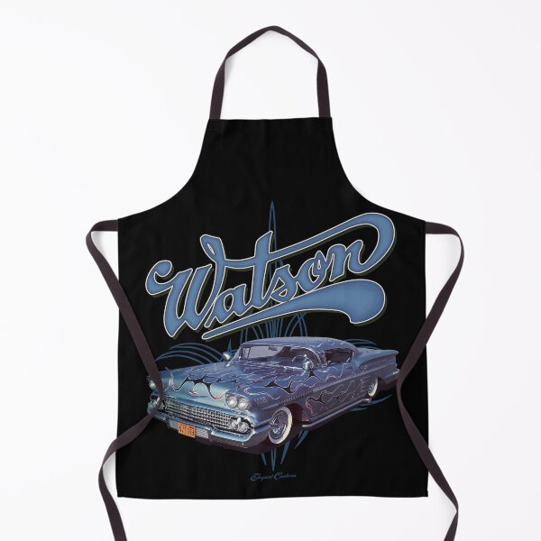 Artikelvorschau, 1958 Watson mit Text – Lowrider, Kustom, Hot Rod, Muscle Car entworfen und verkauft von Elegant Customs.