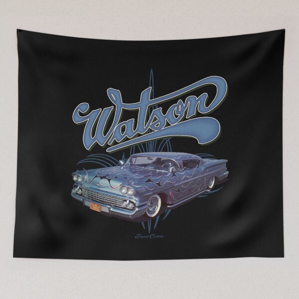 Item preview, 1958 Watson with text - Lowrider, Kustom, Hot Rod, Muscle Car designed and sold by Elegant Customs.
