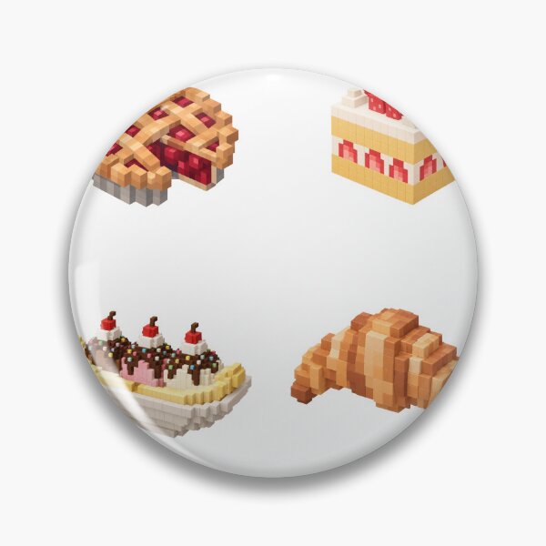 Item preview, Dessert pixel sticker pack designed and sold by MishaMMillard.