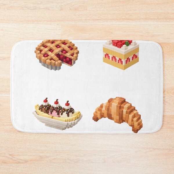 Item preview, Dessert pixel sticker pack designed and sold by MishaMMillard.