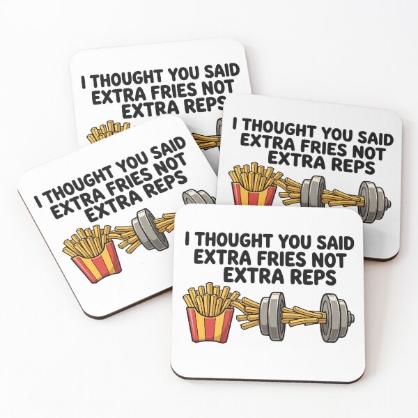 Item preview, I Thought You Said Extra Fries designed and sold by GeeklyShirts.