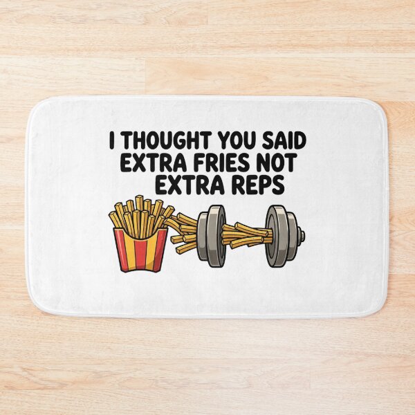 Item preview, I Thought You Said Extra Fries designed and sold by GeeklyShirts.