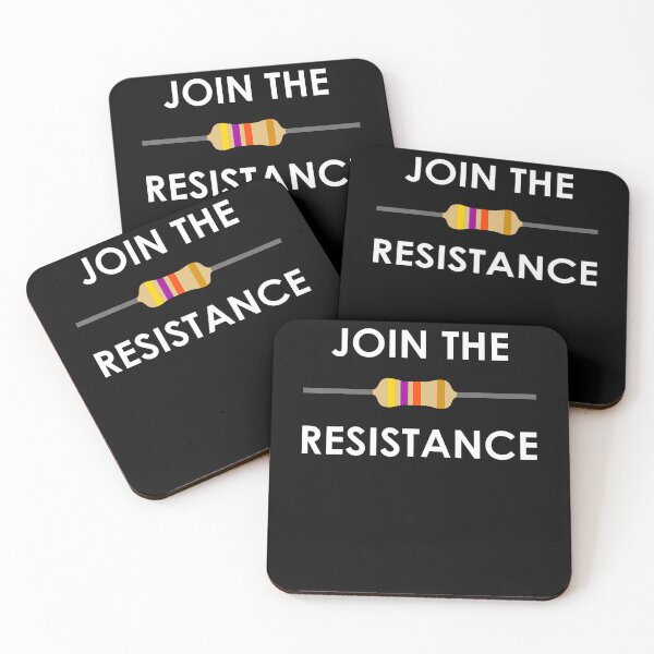 Item preview, Join The Resistance Electrical Resistor designed and sold by TysonLangosh.