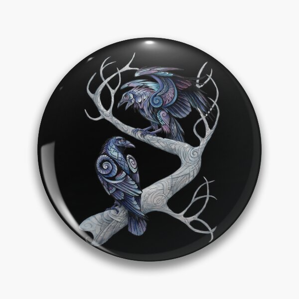 Item preview, Hugin And Munin designed and sold by catgn8tkrist.